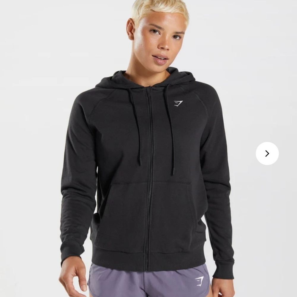 Womens Gymshark Training Zip Hoodie